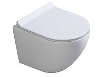 Mawialux inbouw wandcloset met closetzitting glans wit - afbeelding 4 van  10