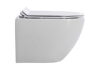 Mawialux inbouw wandcloset met closetzitting glans wit - afbeelding 1 van  3