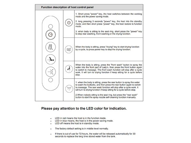 Mawialux inbouw wandcloset met reiniging en automatische closetzitting - afbeelding 3 van  14