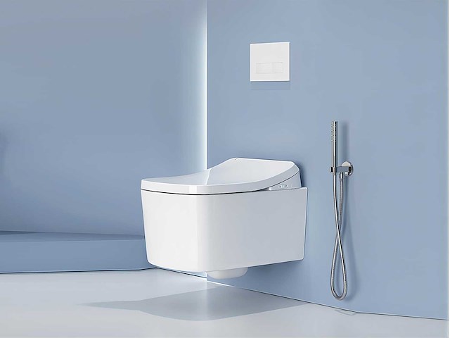 Mawialux inbouw wandcloset met reiniging en automatische closetzitting - afbeelding 3 van  8