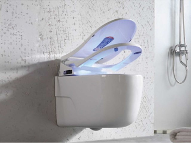 Mawialux inbouw wandcloset met reiniging en automatische closetzitting - afbeelding 5 van  6