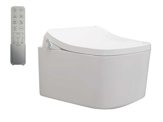 Mawialux inbouw wandcloset met reiniging en automatische closetzitting - afbeelding 1 van  8