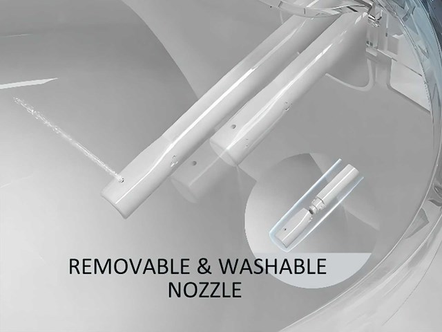 Mawialux inbouw wandcloset met reiniging en automatische closetzitting - afbeelding 7 van  8