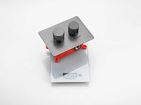 Mawialux inbouw waterval regendouche - digitaal display (mat zwart of gunmetal grey) - afbeelding 7 van  12