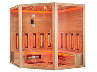 Mawialux infrarood inclusief traditionele sauna - afbeelding 7 van  11