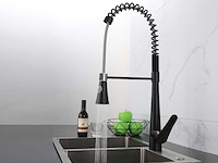 Mawialux keukenkraan - kleur keuze uit rvs of mat zwart - afbeelding 17 van  50