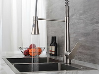 Mawialux keukenkraan - kleur keuze uit rvs of mat zwart - afbeelding 34 van  50