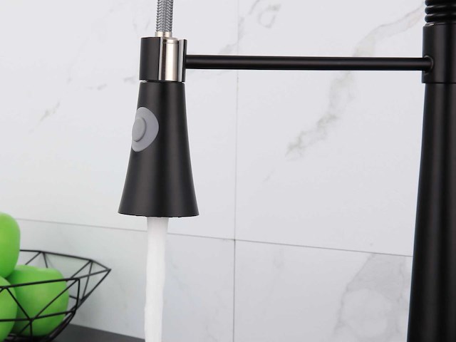 Mawialux keukenkraan - kleur keuze uit rvs of mat zwart - afbeelding 24 van  50