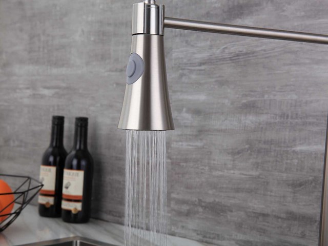 Mawialux keukenkraan - kleur keuze uit rvs of mat zwart - afbeelding 21 van  23