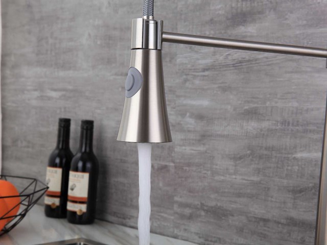 Mawialux keukenkraan - kleur keuze uit rvs of mat zwart - afbeelding 22 van  23