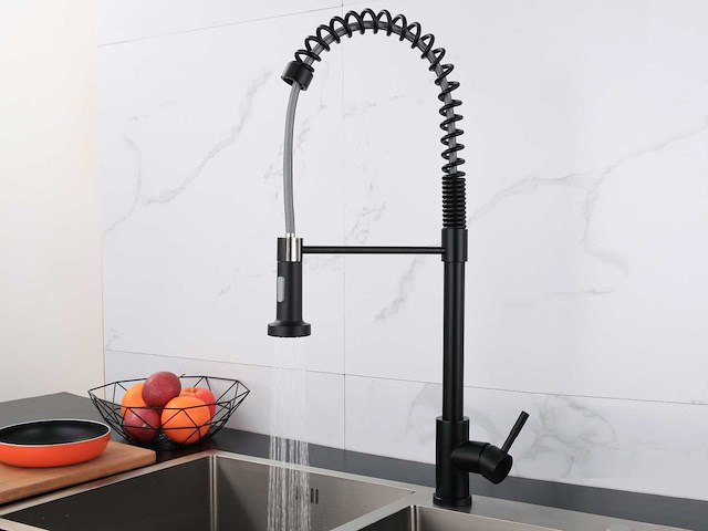 Mawialux keukenkraan mat zwart (keuze uit rvs of mat zwart) - afbeelding 23 van  34