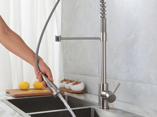 Mawialux keukenkraan mat zwart (keuze uit rvs of mat zwart) - afbeelding 10 van  34