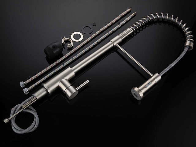 Mawialux keukenkraan mat zwart (keuze uit rvs of mat zwart) - afbeelding 18 van  34