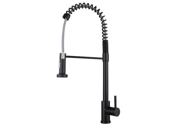 Mawialux keukenkraan mat zwart (keuze uit rvs of mat zwart) - afbeelding 1 van  34