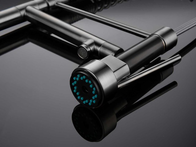 Mawialux keukenkraan met meerdere functies - gunmetal grey - afbeelding 4 van  9