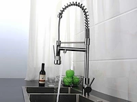 Mawialux keukenkraan met meerdere functies - gunmetal grey - afbeelding 2 van  9