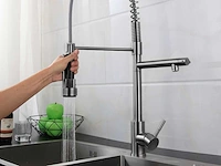 Mawialux keukenkraan met meerdere functies - gunmetal grey - afbeelding 3 van  9