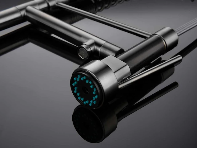 Mawialux keukenkraan met meerdere functies - gunmetal grey - afbeelding 5 van  9
