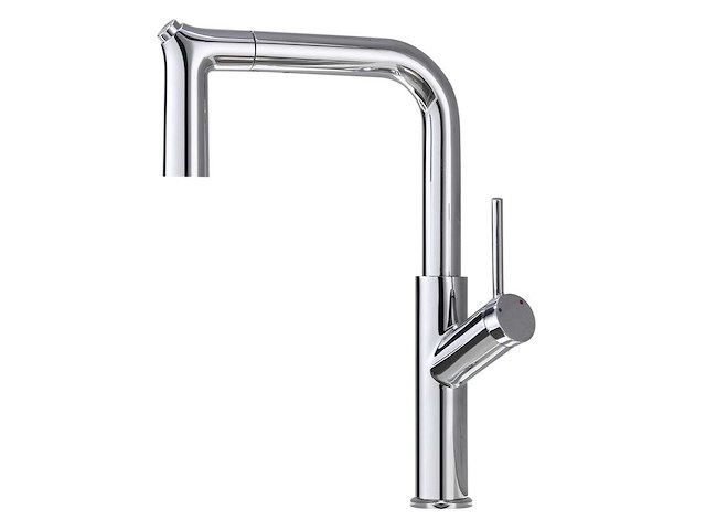 Mawialux keukenkraan met uitneembare sproeikop - chroom - afbeelding 1 van  8