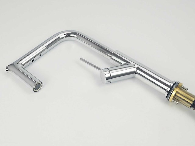 Mawialux keukenkraan met uitneembare sproeikop - chroom - afbeelding 3 van  8