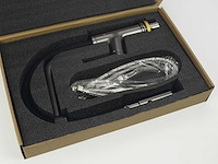 Mawialux keukenkraan met uitneembare sproeikop - gunmetal grey - afbeelding 6 van  7