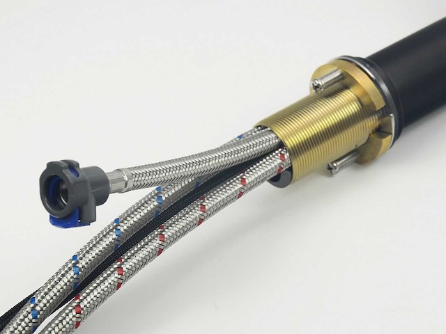 Mawialux keukenkraan met uitneembare sproeikop - mat zwart - afbeelding 4 van  8