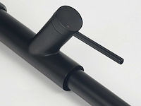 Mawialux keukenkraan met uitneembare sproeikop - mat zwart - afbeelding 5 van  8