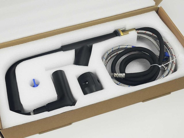 Mawialux keukenkraan met uitneembare sproeikop - mat zwart - afbeelding 6 van  8