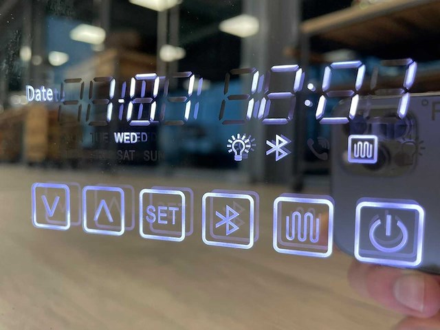 Mawialux led spiegel 100/120/140/160cm (breedte keuze) - afbeelding 6 van  19