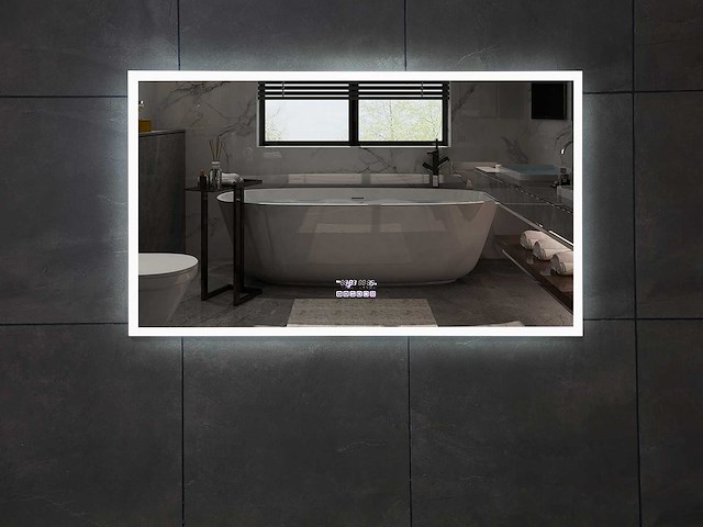 Mawialux led spiegel 100/120/140/160cm (breedte keuze) - afbeelding 1 van  19