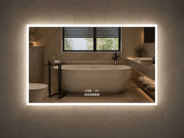 Mawialux led spiegel 100/120/140/160cm (breedte keuze) - afbeelding 16 van  22
