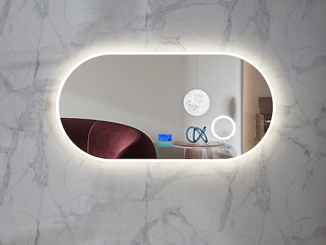 Mawialux led spiegel 100/120/160 breedte keuze - afbeelding 3 van  13