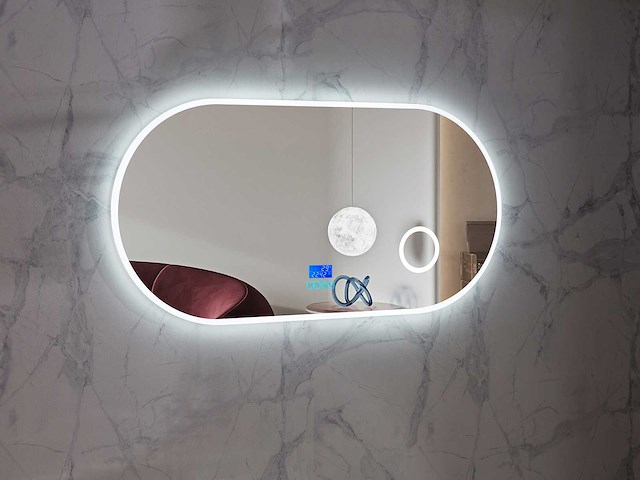 Mawialux led spiegel 100/120/160 breedte keuze - afbeelding 12 van  14