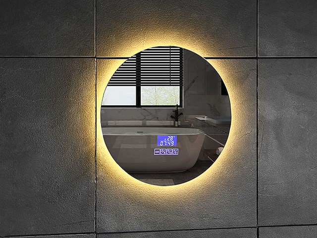 Mawialux led spiegel 50cm met bluetooth - afbeelding 1 van  7