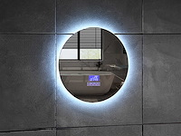 Mawialux led spiegel 50cm met bluetooth - afbeelding 4 van  9
