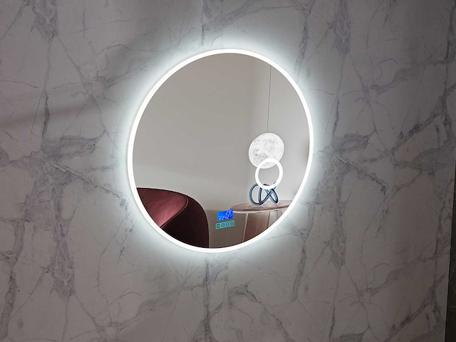 Mawialux led spiegel 70/80/90/100cm diameter keuze - afbeelding 4 van  10