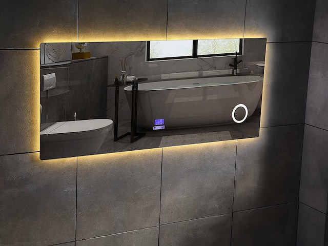 Mawialux led spiegel met bluetooth 160, 180, 200 cm keuze - afbeelding 5 van  14