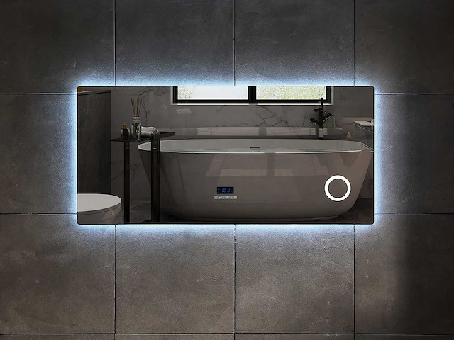 Mawialux led spiegel met bluetooth 80-150 cm keuze - afbeelding 1 van  7