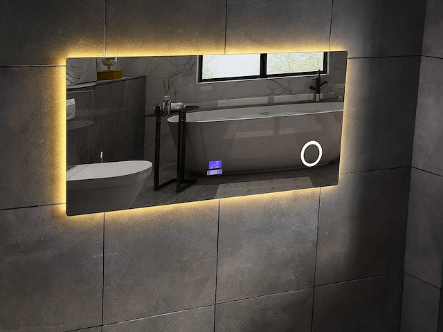 Mawialux led spiegel met bluetooth 80-150 cm keuze - afbeelding 2 van  7
