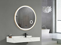 Mawialux led spiegel rond (diverse kleuren en maten) - afbeelding 3 van  6