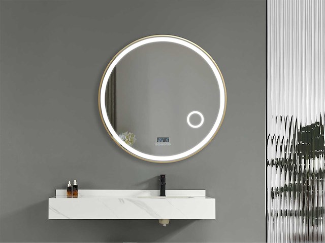 Mawialux led spiegel rond (diverse kleuren en maten) - afbeelding 6 van  12