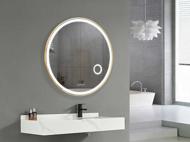 Mawialux led spiegel rond (diverse kleuren en maten) - afbeelding 8 van  12