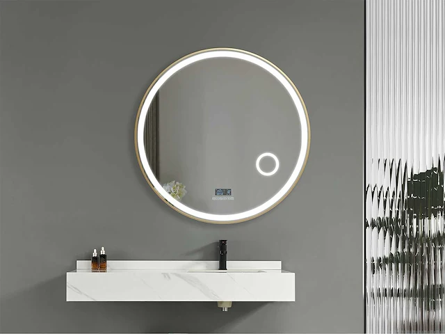 Mawialux led spiegel rond (diverse kleuren en maten) - afbeelding 6 van  12