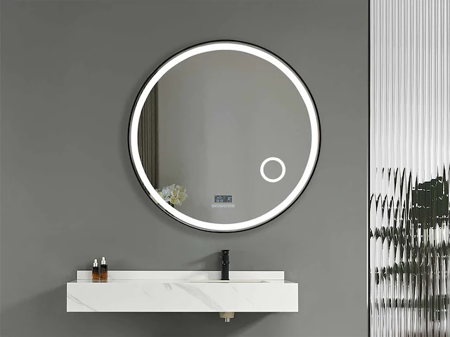 Mawialux led spiegel rond (diverse kleuren en maten) - afbeelding 7 van  12