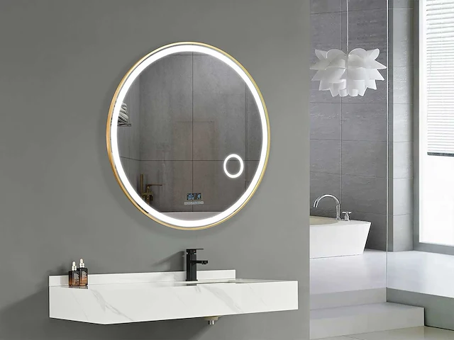 Mawialux led spiegel rond (diverse kleuren en maten) - afbeelding 8 van  12