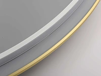 Mawialux led spiegel rond met rand (80-120cm keuze)