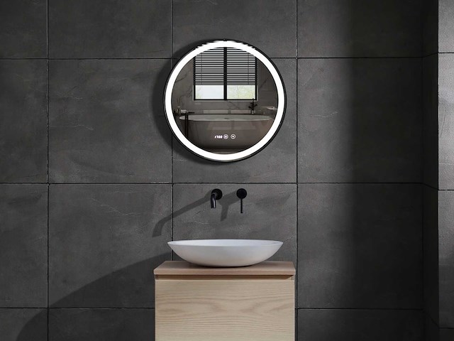 Mawialux led spiegels 40, 50 of 60cm diameter - afbeelding 2 van  5