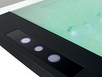 Mawialux opbouw design massagebad - waterval - glans wit - afbeelding 10 van  14