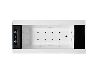 Mawialux opbouw design massagebad - waterval - glans wit - afbeelding 2 van  9
