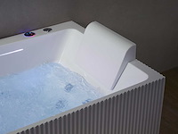 Mawialux opbouw design massagebad - waterval - mat wit - afbeelding 3 van  6